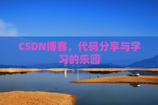 CSDN博客，代码分享与学习的乐园